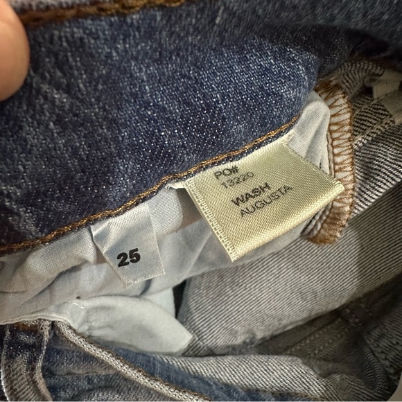 Reformation Serena High Rise Skinny Crop Jeans 25 Augusta Wash - Picture 7 of 9